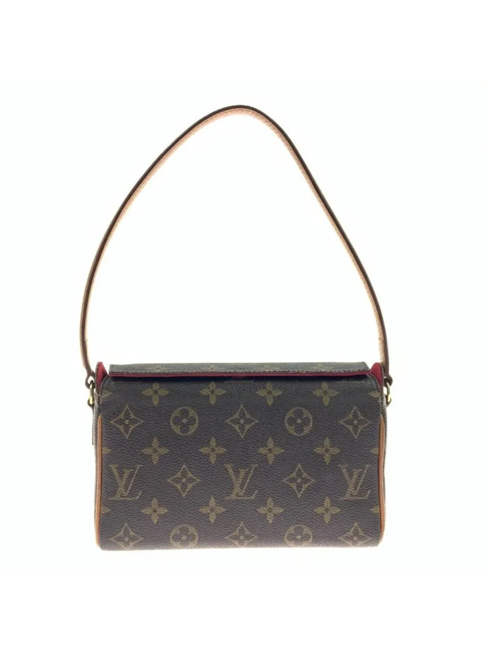 Louis Vuitton Monogram Recital Handbag Brown